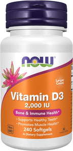 Vit D-3 2000iu 240 SGELS