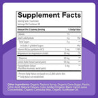 SmartyPants Kids Sleep Gummies Supplement Zero Melatonin: L Theanine, Lemon Balm & Magnesium, Sleep Aid, Strawberry Flavor, 60 Count