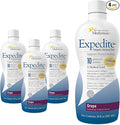 Medtrition Expedite Liquid Collagen, Grape, 30 Fl Oz, Pack of 4 - Nutrition Support for General, Orthopedic & Cosmetic Surgery Recovery