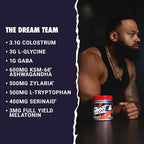 GHOST Sleep Dietary Supplement, Apple Pie - Recovery & Rest with Premium Ingredients Including Melatonin, Colostrum & Ashwagandha - Supports Sleep Quality - Gluten-Free & Sugar-Free
