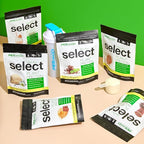 PEScience Select Vegan Protein Powder, Plant Based Protein Powder, Amazing Taste, Smooth Texture, Pea and Brown Rice Blend, Dairy Free, Lactose Free, Gluten Free – 5 Flavor Variety Pack, 25 Servings