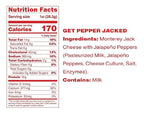 Moon Cheese Bites, Get Pepper Jacked, 2-Ounce 3-Pack, 100% Real Cheese Snack, Protein, Keto, After-School or Lunch Snack