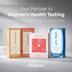 Diagnox Health Menopause Test, At-Home FSH Test Strips to Identify Menopause Stages - Fast 5-Minute Results, Clinical-Grade Midstream Strips (2 Pack)