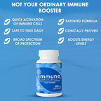 Ultra Strength Immunity - Clinically Proven Immune Support - Wellmune Highly Purified Beta Glucan - Gluten-Free, Non-allergenic, Non-GMO and Vegan Capsules - 60 Capsules, 250 mg