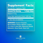 Unique Bundle Store Spring Valley melatonin 10mg, 120 Tablets with Lemon Balm Extract, Dietary Supplement for Sleep and Immune System Support - 7 Day Pill Organizer Included (Pack of 3 (360 CT))
