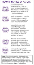 New Chapter Hair Skin & Nails Vitamins with Fermented Biotin+astaxanthin Vegetarian Capsule, 30 Count (Pack of 1)