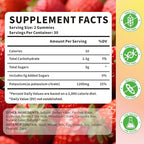 Potassium Citrate Gummies 1200mg for Adults, Women & Men Chewable Potassium Supplement for Muscle Health & Electrolyte Support Sugar Free, Strawberry Flavor, 120 Count
