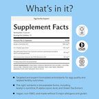 Needed. Egg Quality Support - Optimally Formulated Antioxidants Supplement for Egg Quality - Fertility Support - Fertility Supplement for Women - 60 Capsules - 30 Day Supply