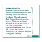 PDI Castile Soap Towelette, 1 Box of 100 Individually Wrapped 7.7"x5" Wipes, Gentle Soap Cleansing Towelettes for Personal Hygiene, Hand & Facial Cleaning, Travel & Patient Care