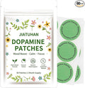 Dopamine Patches Extra Strength – Mood Support, Calm & Focus – Stress Relief with Mucuna & 5-HTP – Plant-Based, Vegan – 60 Patches (2 Month Supply)