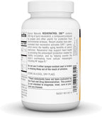 Source Naturals Resveratrol, for Heart and Healthy Aging - 200 mg -120 Vegan Capsules
