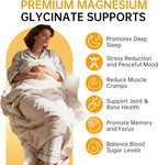 Magnesium Glycinate Gummies 500mg – Sugar Free Magnesium Gummies for Sleep, Stress, Muscle & Nerve Support – for Adults & Kids 4+, Vegan, No Melatonin (Pineapple Flavor, 120 Count)