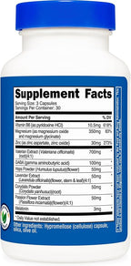 Nutricost Sleep Aid Complex (1330mg Serving) (90 Caps) (3 Pack)