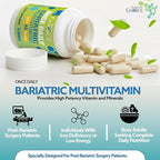 Bariatric Choice Once-Daily Bariatric Multivitamin with 45 mg of Iron | Easy to Swallow Capsule | Vitamin for Bariatric Surgery Patients | 90 Count (3-Month Supply)