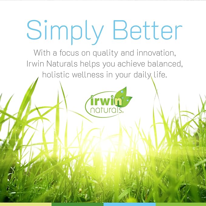 Irwin Naturals Triple-Boost Caffeine-Free Energy – 75 Liquid Soft-Gels – Adaptogenic Daily Energy Support - 2 Pack
