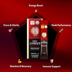 6-Year Korean Red Ginseng 365 | 100 Sticks | Vegan | 7mg Ginsenosides Per Stick | 100-Day Supply