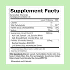 Plant People WonderGreens Veggie Gummies Super Greens with Probiotics Multivitamin Support Gummy for Wellbeing, Energy, Immune and Gut Health, Green Apple Flavor (60 Count)