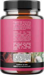 PMS Support Supplement for Women – Hormone Balance for Women & Menstrual Discomfort with DIM, Chasteberry, Black Cohosh & Ashwagandha - for Period Cramps Ease, Menopause Bloating, Mood Swing – 60 Ct