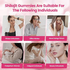 VivoNu Shilajit for Women, Contains Tongkat Ali, Ashwagandha*, Ginger, Saffron for hormonal* Balance & Energy | Tasty Shilajit Strawberry Flavor with Pure Himalayans Shilajitns