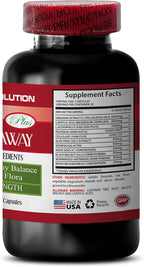 Immunity Support Supplement - Candida Away Plus - Candida Digestive - Candida Cleanse Extra Strength - Digestive Pill - Candida Cleanse for Women and Men - Candida Overgrowth - 3 Bottles 180 Capsules