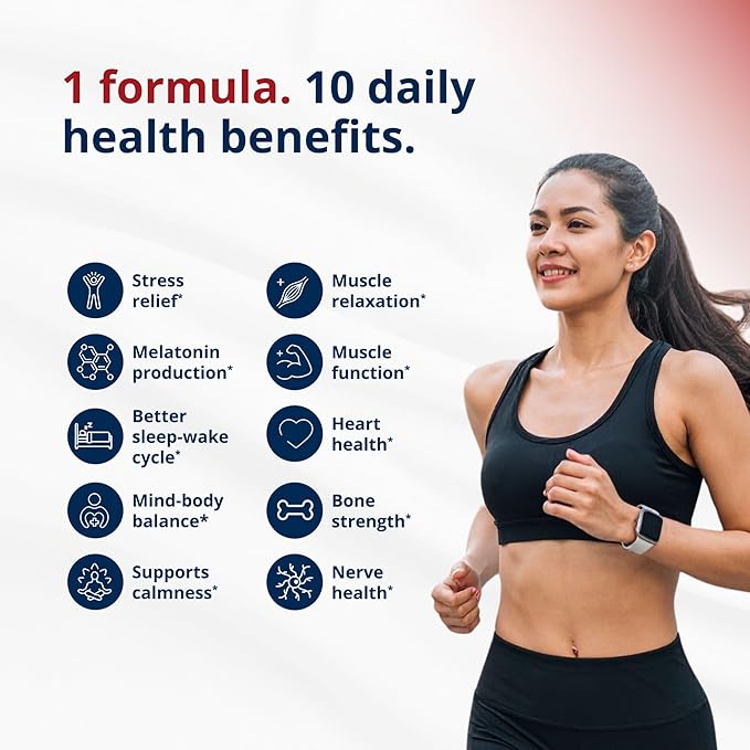 Metagenics Magnesium Glycinate - Highly Absorbable Magnesium Supplement for Sleep, Stress Relief & Muscle Relaxation* - Supports Bone, Heart & Nerve Health* - Non-GMO, Gluten-Free - 240 Tablets
