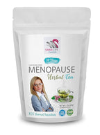 black cohosh for menopause - MENOPAUSE HERBAL TEA 14 days, caffeine free, black cohosh, gingko leaf, red clover herb, cinnamon chip, eleuthero, licorice - licorice root extract for menopause, 1 Bag