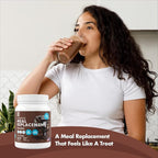 Yes You Can! Meal Replacement Shake - 20G Protein, 5G Fiber, 21 Vitamins & Minerals, 0G Added Sugar - Meal Replacement Protein Powder - Complete All-in-One Nutrition - 15 Servings (Chocolate)