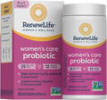 Renew Life Probiotics for Women, 25 Billion CFU Guaranteed, Probiotic Supplement for Digestive, Vaginal & Immune Health, Shelf Stable, Soy, Dairy & Gluten Free, 30 Capsules