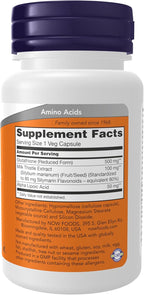 NOW Foods Supplements, Glutathione 500 mg, With Milk Thistle Extract & Alpha Lipoic Acid, Free Radical Neutralizer*, 30 Veg Capsules