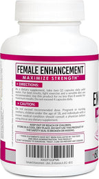 AMPLICELL Women’s Vitality & Libido Support – Hormone, Mood & Energy Balance with Maca, Dong Quai, Ginseng, Ashwagandha & Herbal Aphrodisiac Blend – 60 Capsules