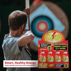 Vitamin Energy Focus+ Extra Strength Energy Shot Tropical Infusion 48 Pack, 260mg Natural Caffeine, B-Vitamins, CoQ10, Amino Acids, Focus, Productivity & Clarity, Zero Sugar, Gluten-Free, 1.93 fl oz