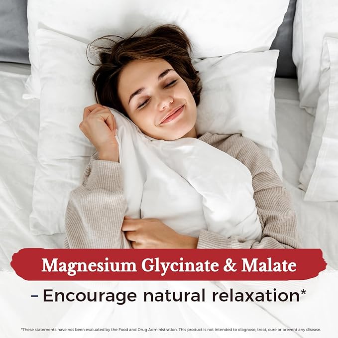 Vitalitown Magnesium Complex Supplement 500mg - NSF Certified Magnesium Glycinate, Malate, Taurate & Citrate - Chelated High Absorption & Gentle on Stomach - Vegan Non-GMO 120 Capsules