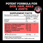 VitaRaw Collagen Pills 1800 mg - Multi Collagen Supplements (Types I, II, III, V & X) Grass Fed Non GMO Collagen Peptides Pills for Hair, Skin and Joints - Hydrolyzed Collagen Protein Powder