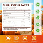 Pumpkin Seed Oil Gummies with Saw Palmetto, 3000mg Per Serving Pumpkin Seed Oil Supplement for Hair Growth, Skin Health, High Pure Extract for Women & Men, Vegan, Raspberry Flavor, 60 Count