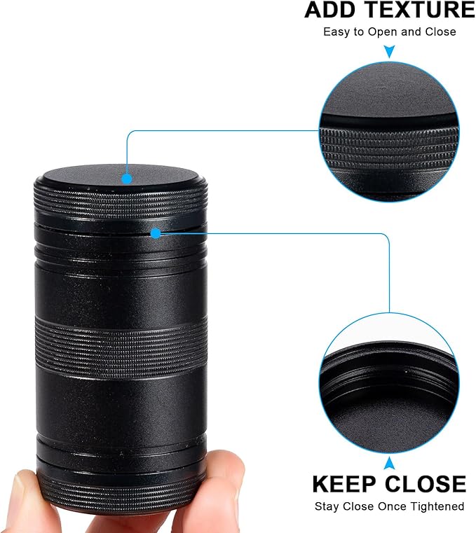 Pill Box 2 Times A Day Daily Waterproof AM PM Metal Pill Case - Travel Pill Container Twice A Day with 2 Compartment, Portable Medicine Organizer Holder for Vitamin, Fish Oils, Supplements