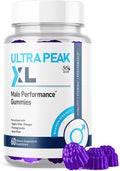 Ultra Peak XL Gummies for Men, Official UltraPeak XL Male Gummys with All Natural Ingredients, Ultra PeakXL Maximum Strength Health and Wellness Multivitamin Supplement Formula Gummys (60 Gummies)