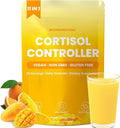 Cortisol Drink Powder, Cortisol Supplements for Women | Magnesium Glycinate, Ashwagandha, L-Theanine & Lion’s Mane | Relaxation, Focus & Stress Balance | Mango Orange Flavor | 30 Servings