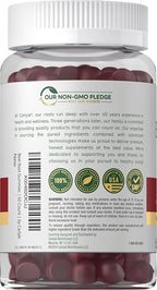 Carlyle Beet Root Gummies | 60 Count | Extract Supplement with Black Pepper and Vitamin C | for Men & Women | Beta Vulgaris | Strawberry Flavor | Vegan, Non-GMO, and Gluten Free