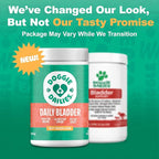 Doggie Dailies Cranberry Supplement for Dogs - Urinary Tract, Bladder & Kidney Support - Cranberry with Marshmallow Root, Licorice Root & Apple Cider Vinegar (Chicken) 225 Soft Chews