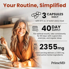 5-in-1 Ceylon Cinnamon Capsules 2355mg - Apple Cider Vinegar Capsules with Turmeric, Panax Ginseng & Bioperine - Cinnamon Supplements for Women & Men - Non-GMO, Vegan, Gluten-Free (120 Ct) (4-Pack)