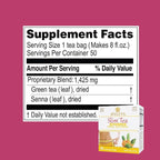 HYLEYS Slim Tea Weight Loss Herbal Supplement with Pineapple - Cleanse and Detox - 50 Tea Bags (1 Pack)