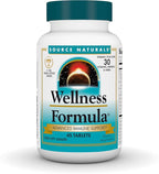 Source Naturals Wellness Formula Bio-Aligned Vitamins & Herbal Defense - Immune System Support Supplement & Immunity Booster - 45 Tablets
