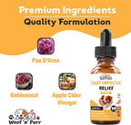 Natural Yeast Infection Treatment for Dogs - Helps to Support Itching Relief, Allergy Relief, Inflammation Relief & More - Itch Relief for Dogs - Dog Ear Infection Treatment - Dog Itch Relief - 1 oz