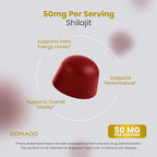 Shilajit Gummies For Men & Women 1000mg (High Potency Gold Grade with 85+ Trace Minerals with Fulvic Acid) - Energy & Immunity Support - Third Party Tested, Non GMO, Vegan & Made in USA (120 Gummies)