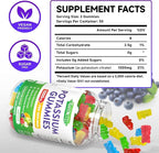 Potassium Citrate Gummies, High Potency Potassium Supplement Gummies for Adults Women & Men, Support Leg Cramps & Muscle Health, Sugar-Free, Mixfed Fruit Flavor, 120 Count