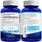 We Like Vitamins Resveratrol 1000mg per Serving - 180 Easy to Swallow Veggie Capsules - Natural Resveratrol Supplement 1000mg - Antioxidant Supplement Helps Support Anti-Aging and Immune System