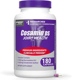 Nutramax Laboratories Cosamin® DS Joint Health Supplement with Glucosamine & Chondroitin for Adult Men & Women, Joint Supplement, 180 Capsules