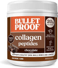 Bulletproof Chocolate Collagen Protein Powder with MCT Oil, 19g Protein, 17.6 Oz, Collagen Peptides and Amino Acids for Healthy Skin, Bones and Joints
