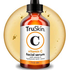 TruSkin Vitamin C Serum for Face – Anti Aging Face Serum with Hyaluronic Acid & Vitamin E – Brightening Formula for Improving Appearance of Dark Spots, Fine Lines & Wrinkles – All Skin Types, 2 Fl Oz