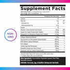 Livingood Daily Collagen + Joint Support, Grass Fed Multi Collagen Peptides I III V X with Hyaluronic Acid, Joint Support Supplement for Women & Men, Hair Skin Nails, Keto & Gluten Free, 120 Capsules